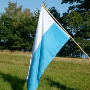 Landesflagge Bayern.