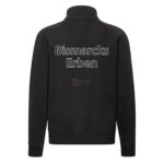 Sweat Jacke "Kaisertreu - Bismarcks Erben", schwarz, Motiv Rücken