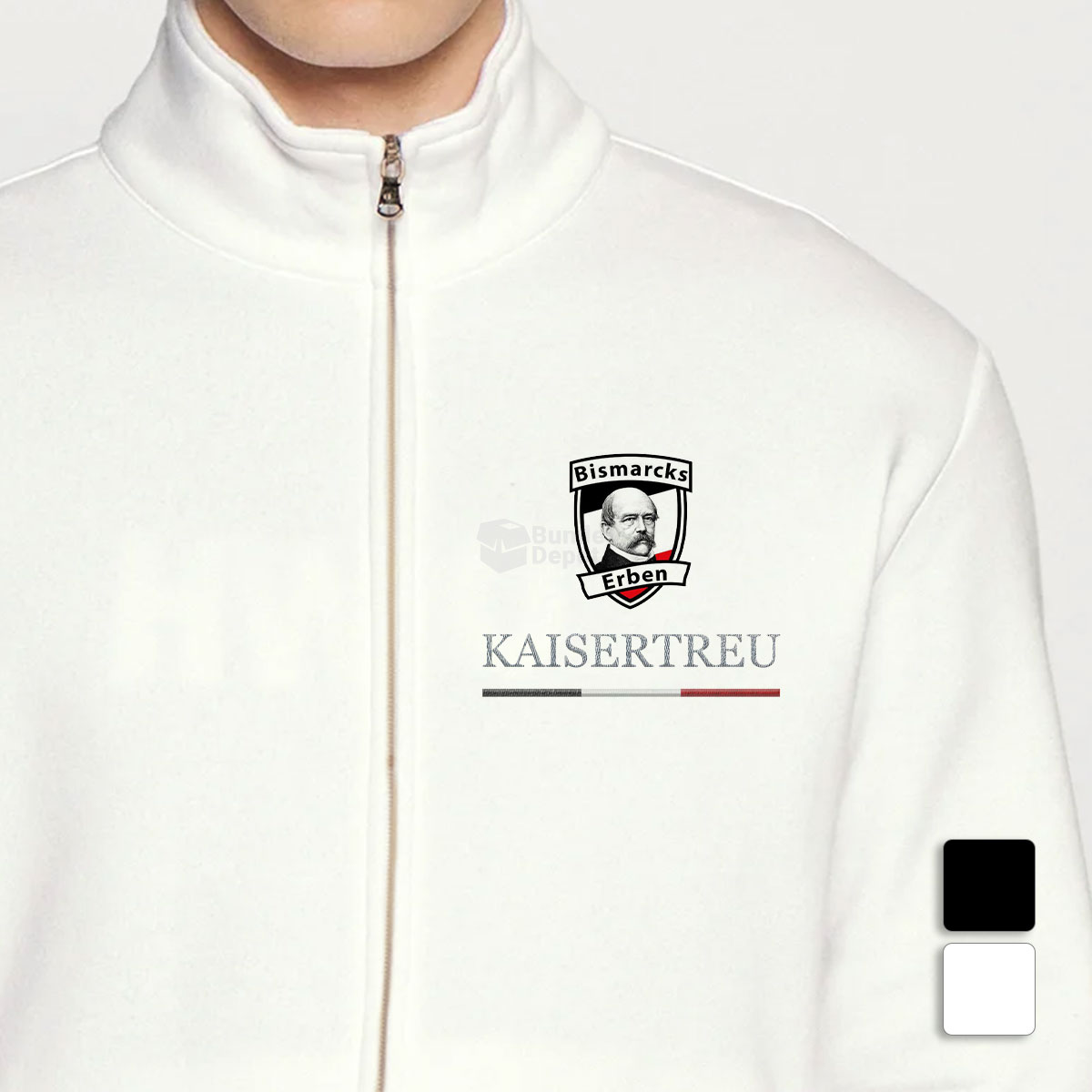 Sweat Jacke "Kaisertreu - Bismarcks Erben" Titelbild