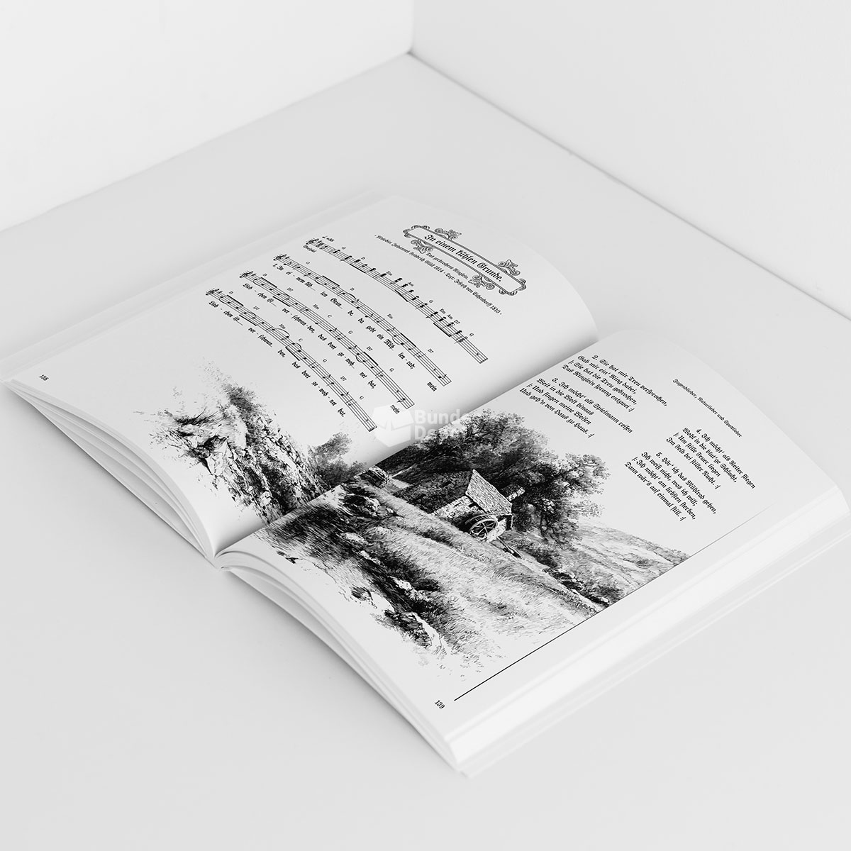 Singbuch Götterdämmerung Ambiente