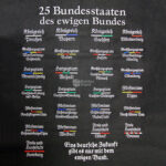 Herren Pullover Stehkragen Bundesstaaten-Kollektion Stickmuster