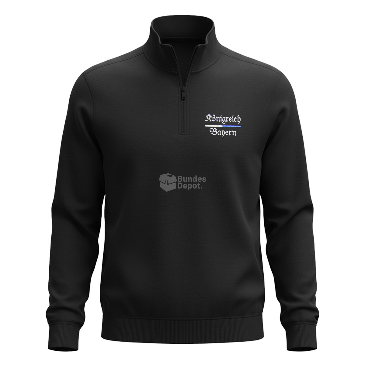 Herren Pullover Stehkragen Bundesstaaten-Kollektion Front